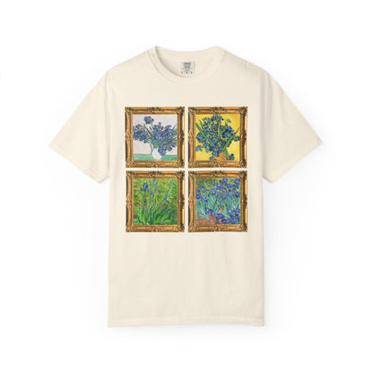 Vincent Van Gogh Iris Painting Tee Shirt