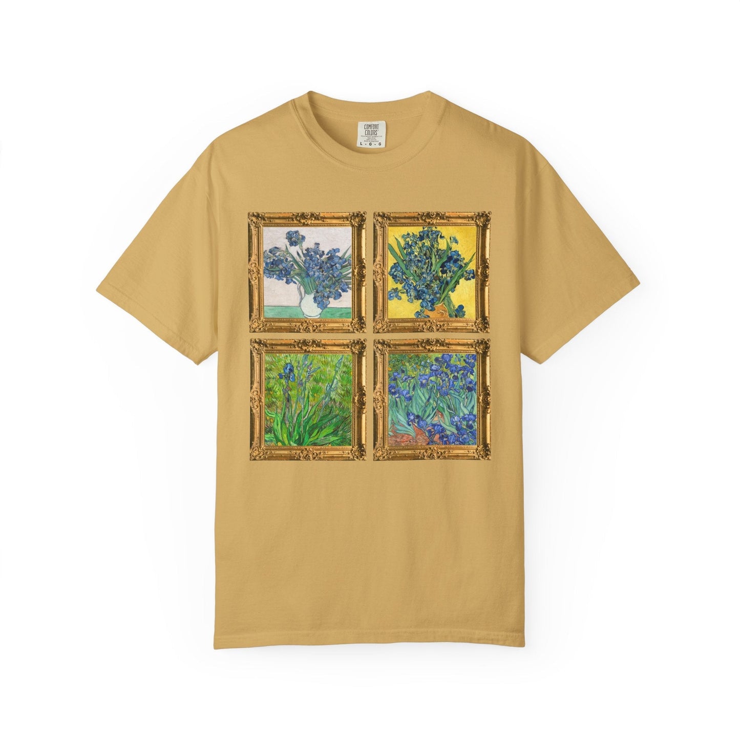 Vincent Van Gogh Iris Painting Tee Shirt