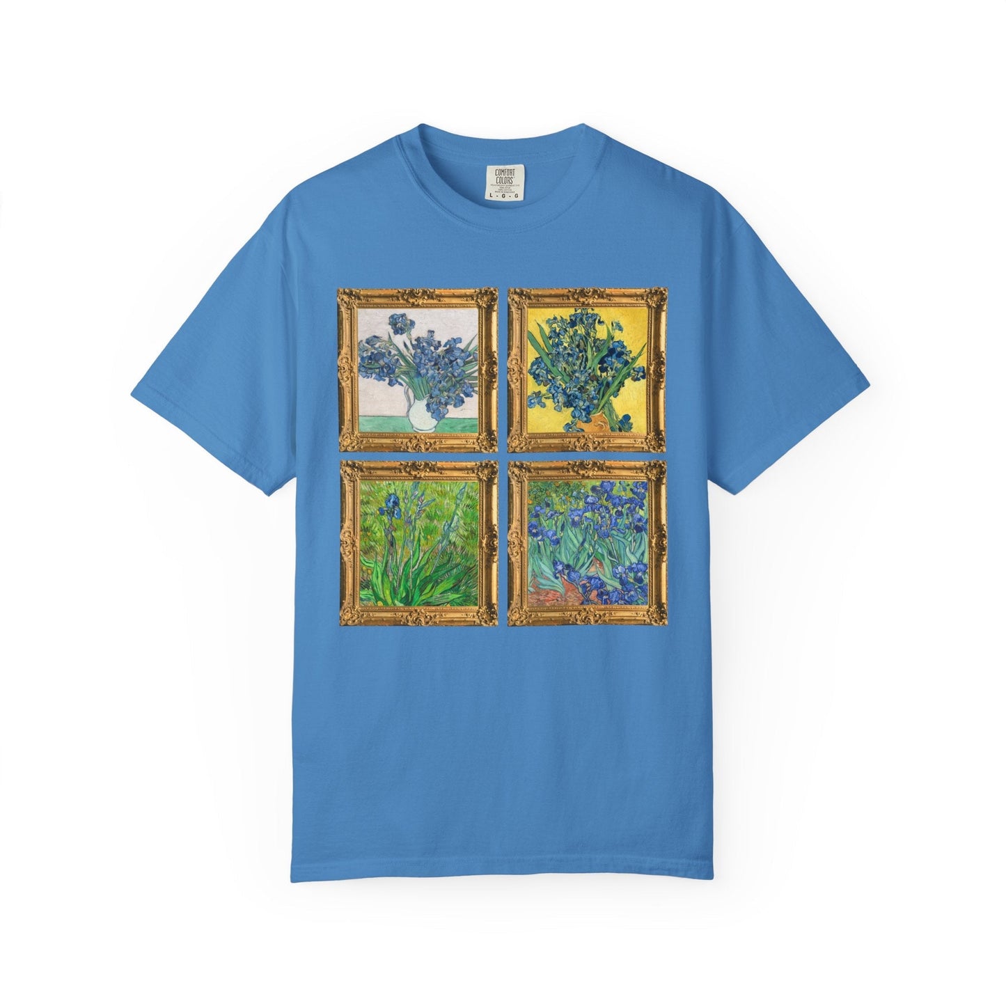 Vincent Van Gogh Iris Painting Tee Shirt