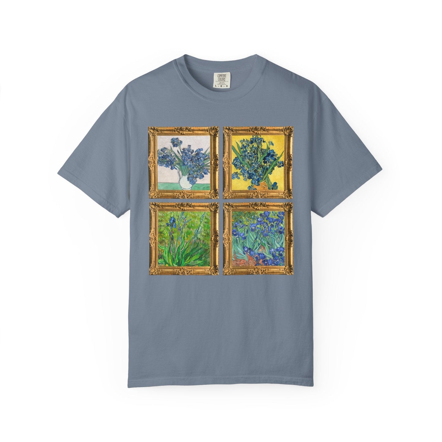 Vincent Van Gogh Iris Painting Tee Shirt