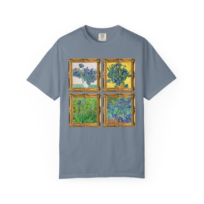 Vincent Van Gogh Iris Painting Tee Shirt