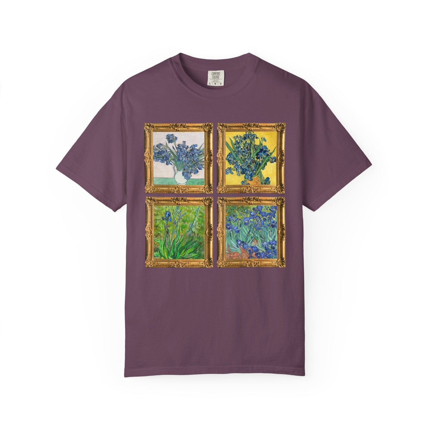 Vincent Van Gogh Iris Painting Tee Shirt