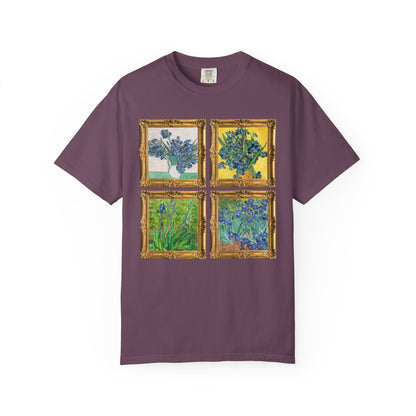 Vincent Van Gogh Iris Painting Tee Shirt