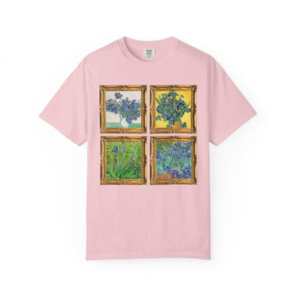 Vincent Van Gogh Iris Painting Tee Shirt
