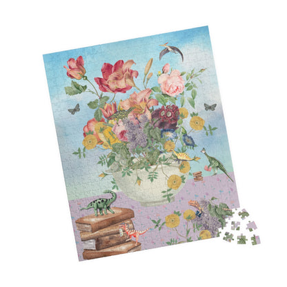 Botanical Puzzle Dinosaurs