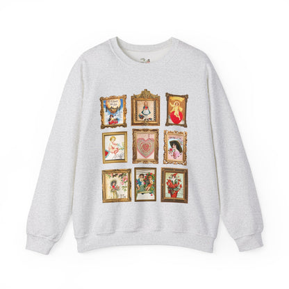 Vintage Valentine Stamps Sweatshirt
