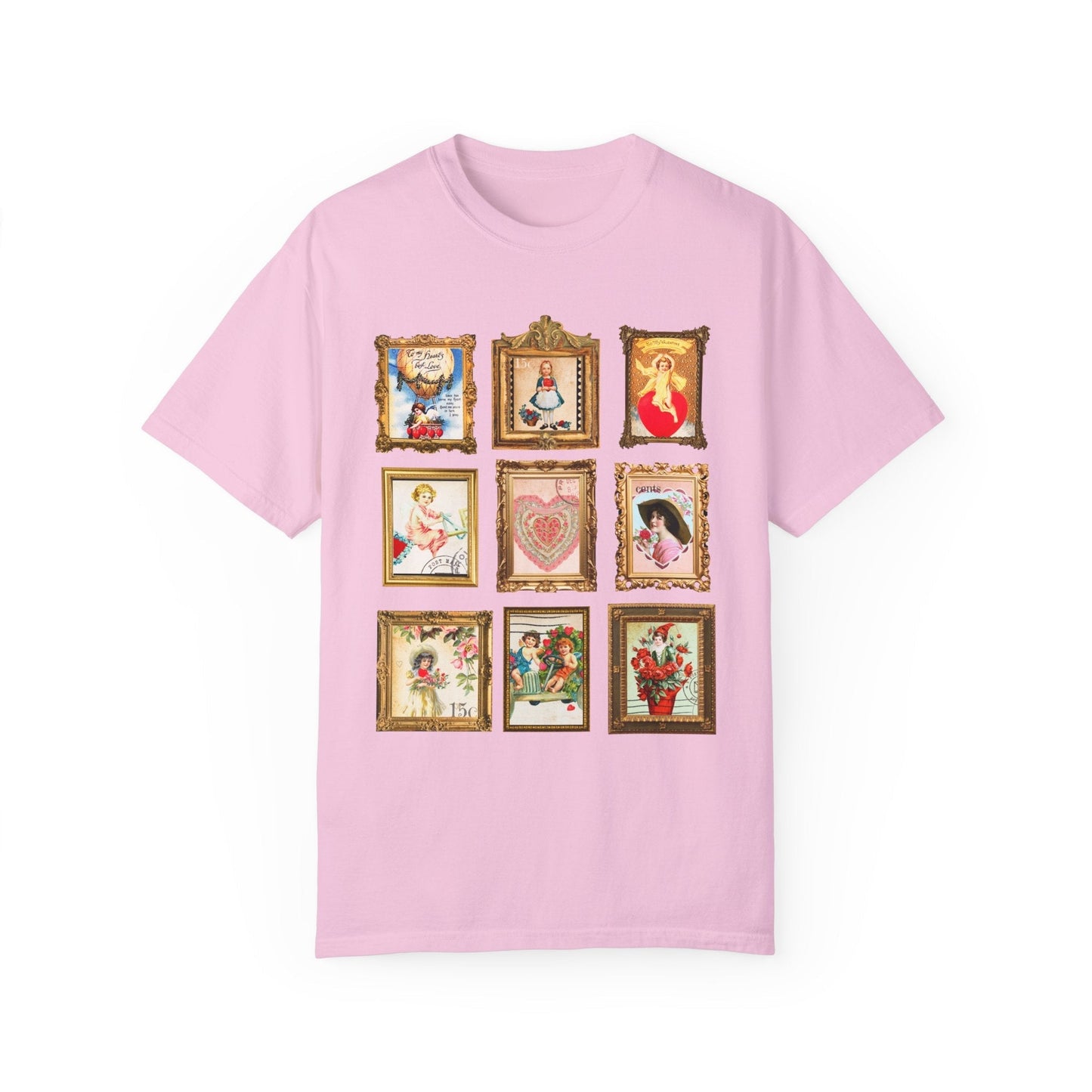 Vintage Valentine Stamps Tee Shirt