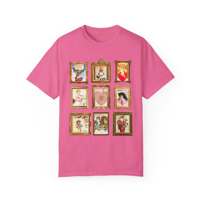 Vintage Valentine Stamps Tee Shirt