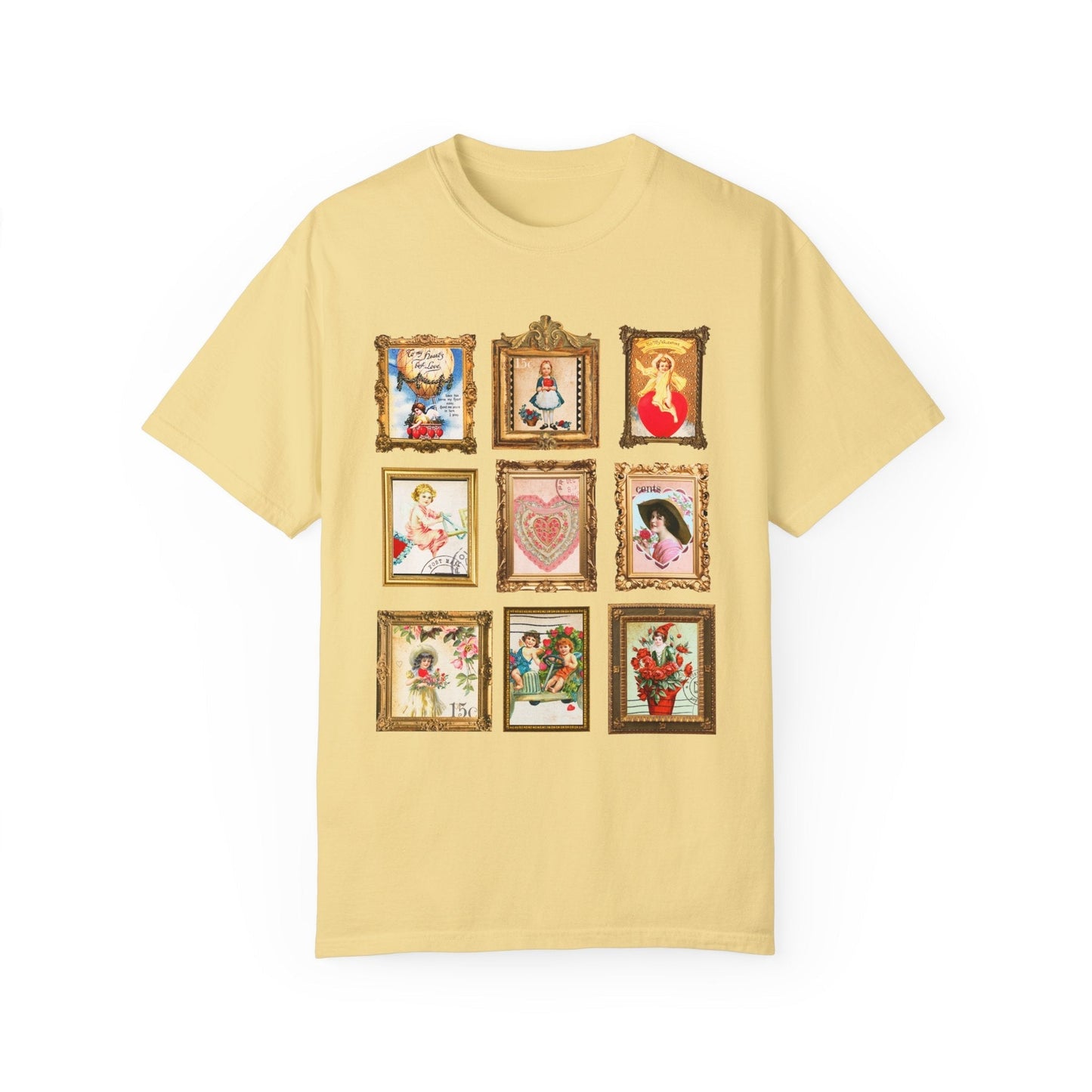 Vintage Valentine Stamps Tee Shirt