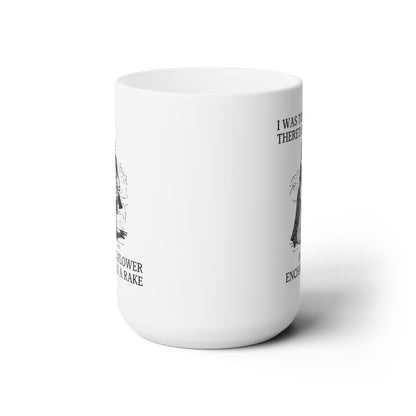 Wallflower and Rake Coffee Mug