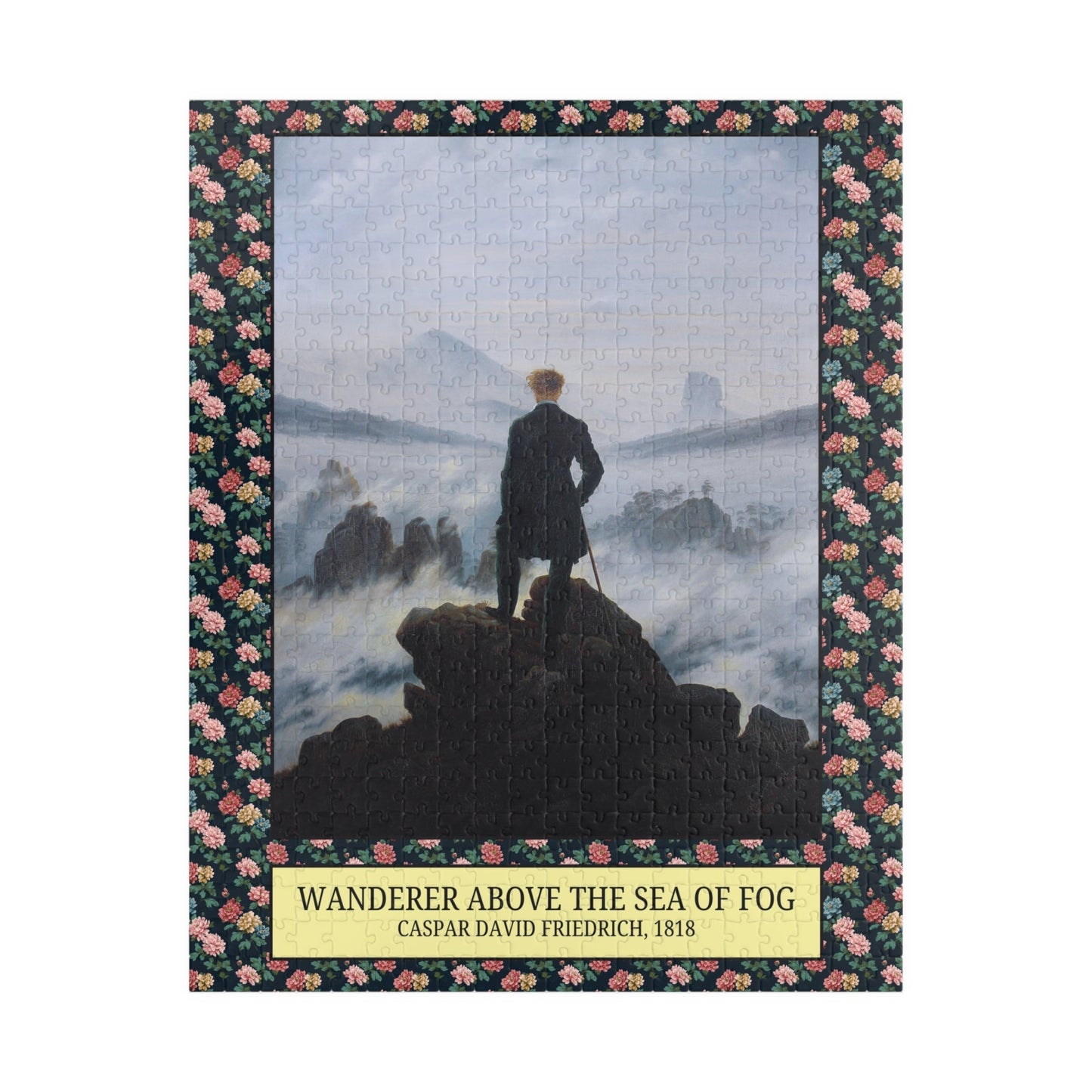 Wanderer Above the Sea of Fog by Caspar David Friedrich