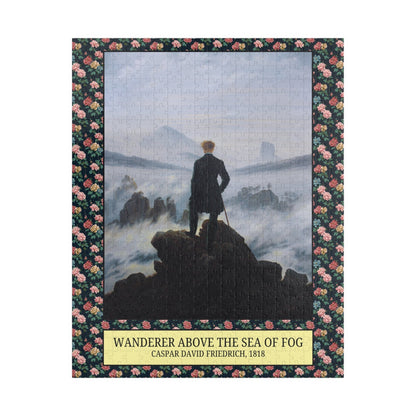 Wanderer Above the Sea of Fog by Caspar David Friedrich
