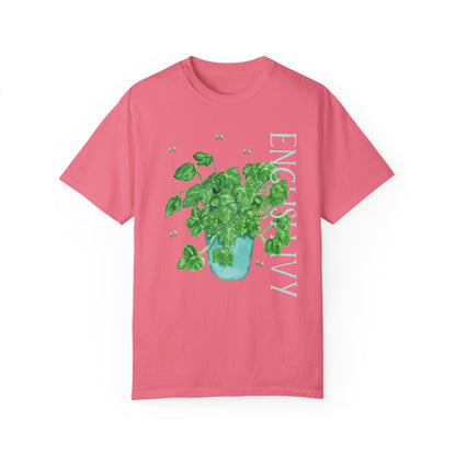 Watercolor Plant Tee: English Ivy