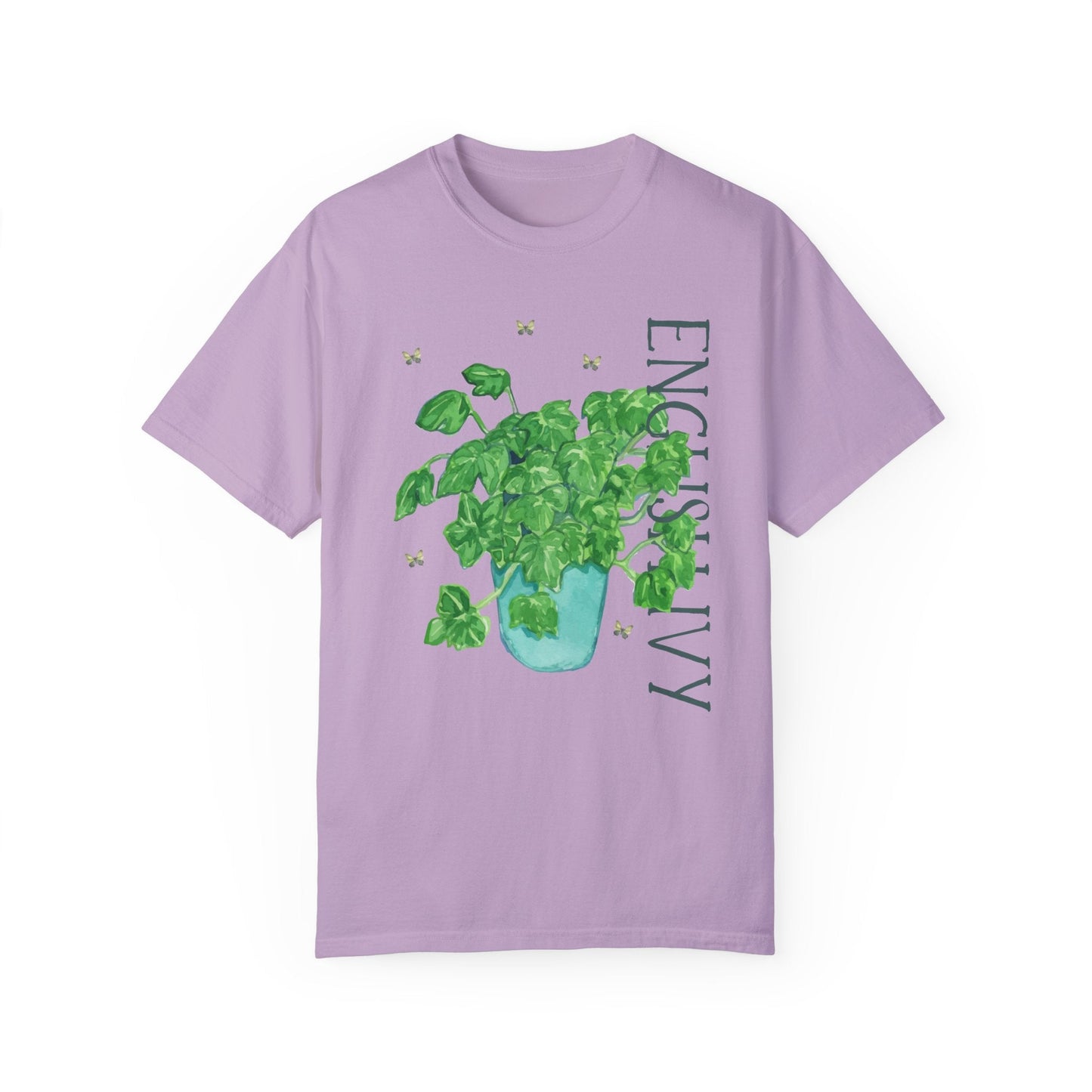 Watercolor Plant Tee: English Ivy