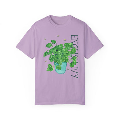 Watercolor Plant Tee: English Ivy