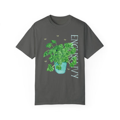 Watercolor Plant Tee: English Ivy
