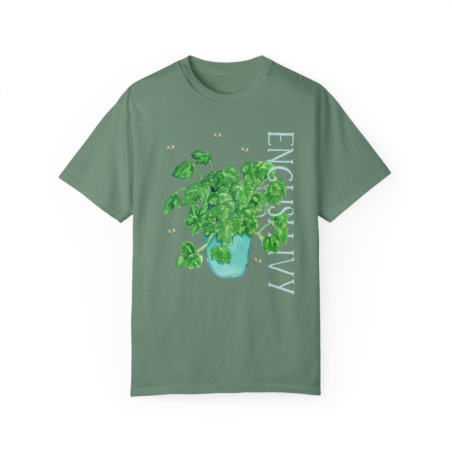Watercolor Plant Tee: English Ivy