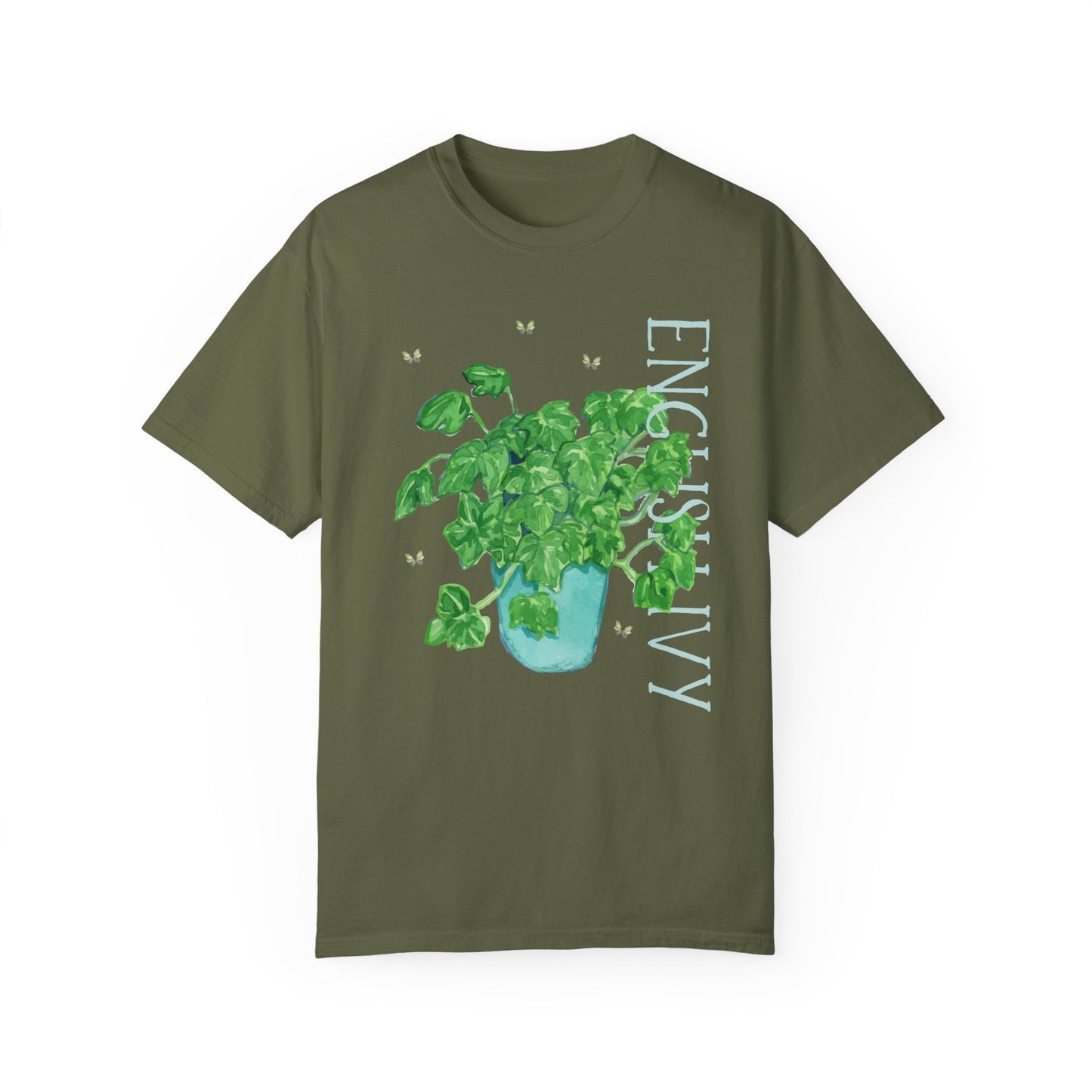 Watercolor Plant Tee: English Ivy