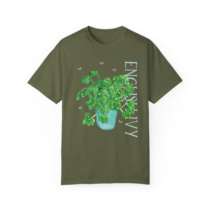 Watercolor Plant Tee: English Ivy