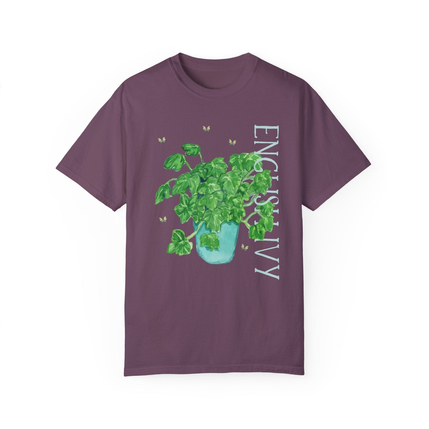Watercolor Plant Tee: English Ivy