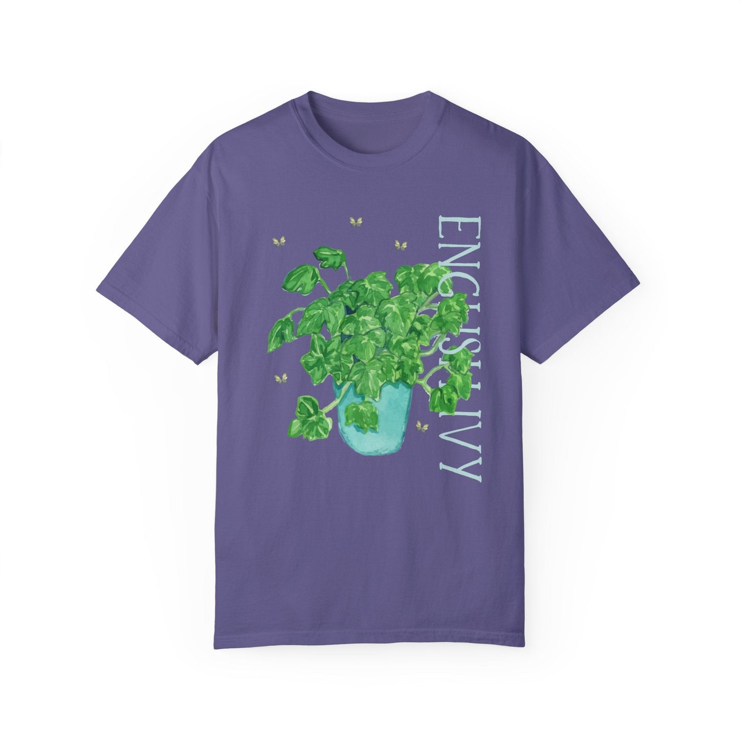 Watercolor Plant Tee: English Ivy