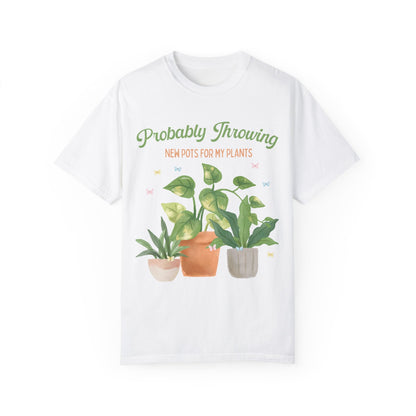 Watercolor Pottery Tee Shirt