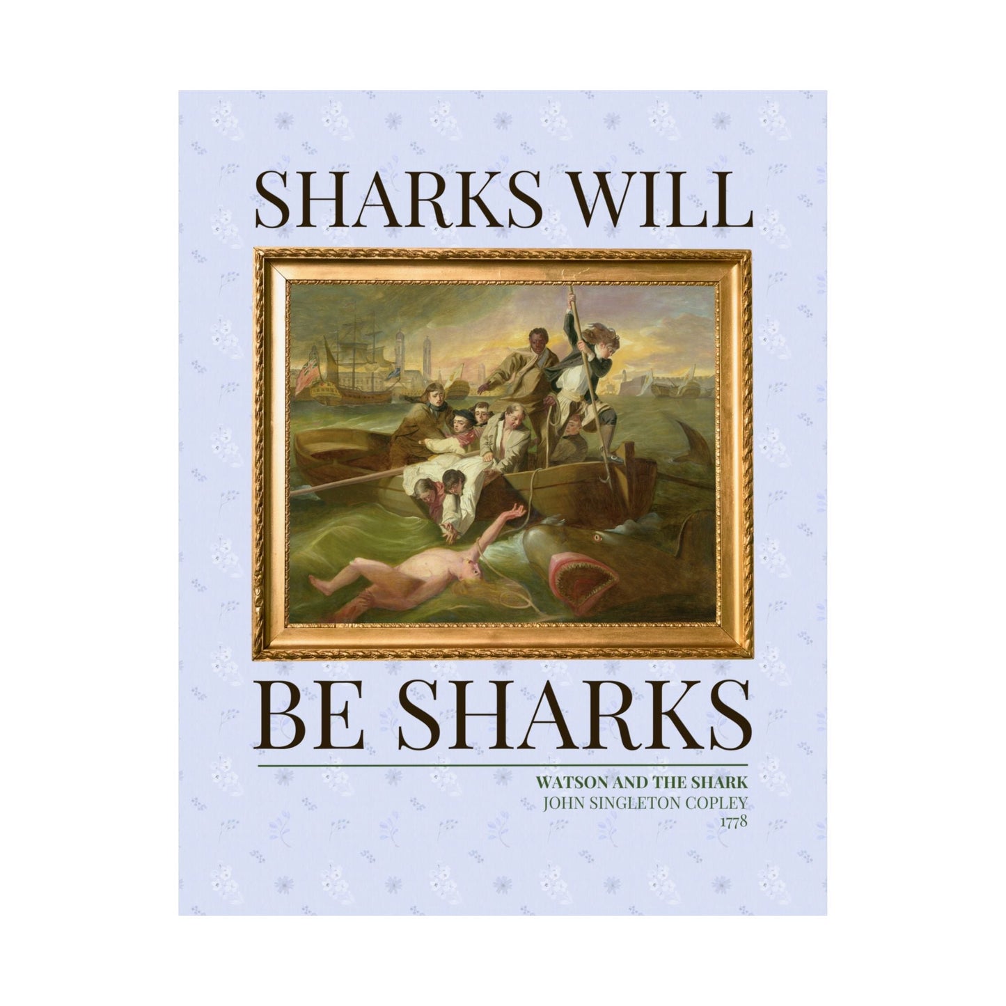 Watson and the Shark Poster