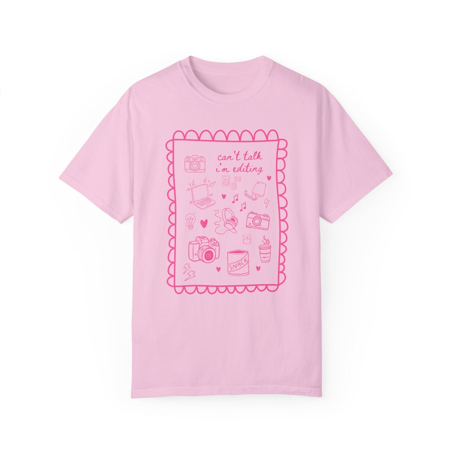 Can't Talk I'm Editing Photographer Tee