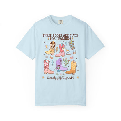 Western Fifth Grade Teacher Tee