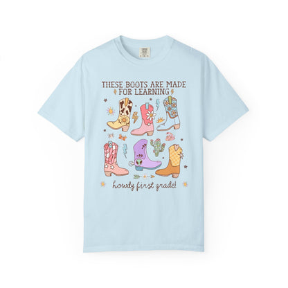 Western First Grade Teacher Tee