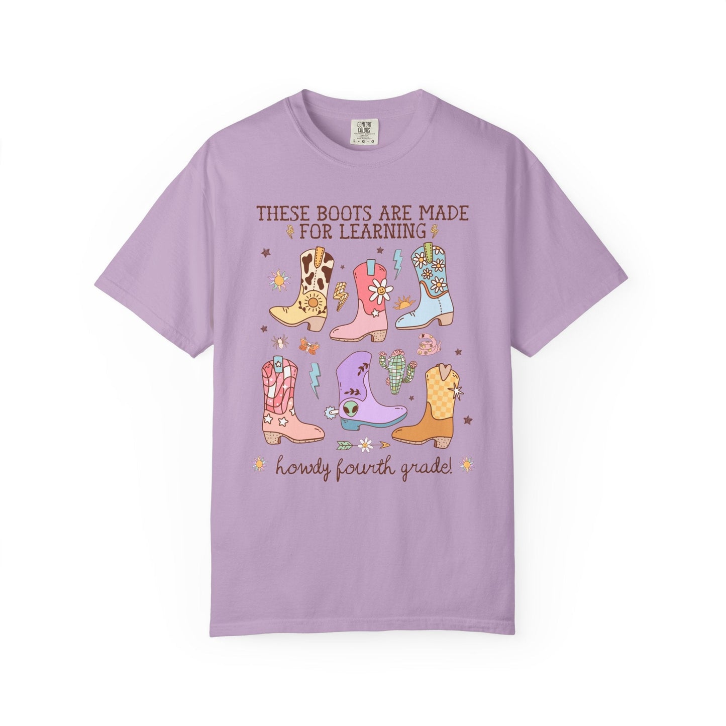 Western 4th Grade Teacher Tee