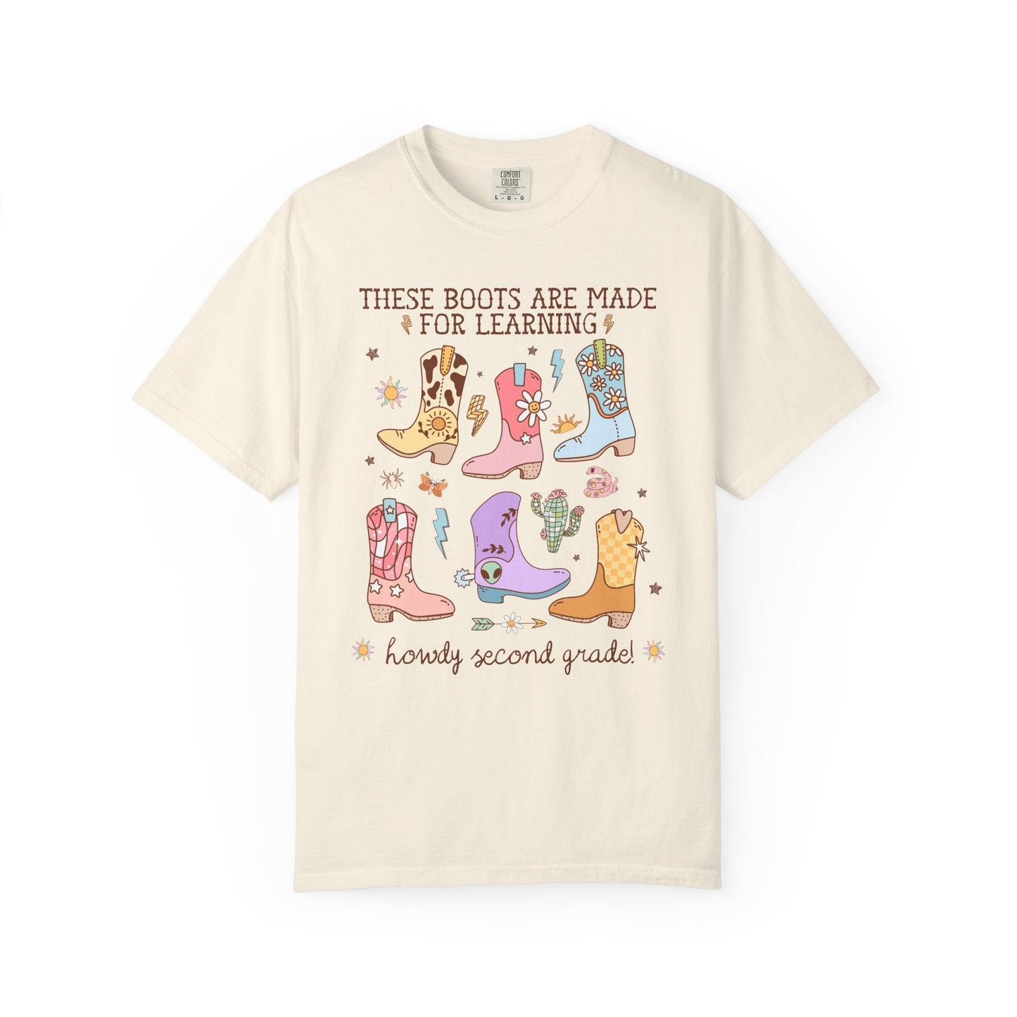 Western 2nd Grade Teacher Tee
