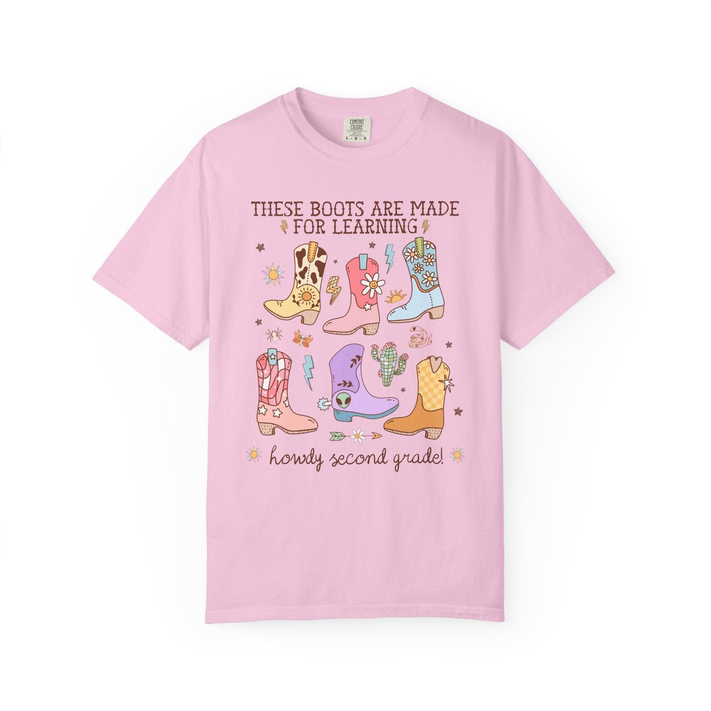Western 2nd Grade Teacher Tee