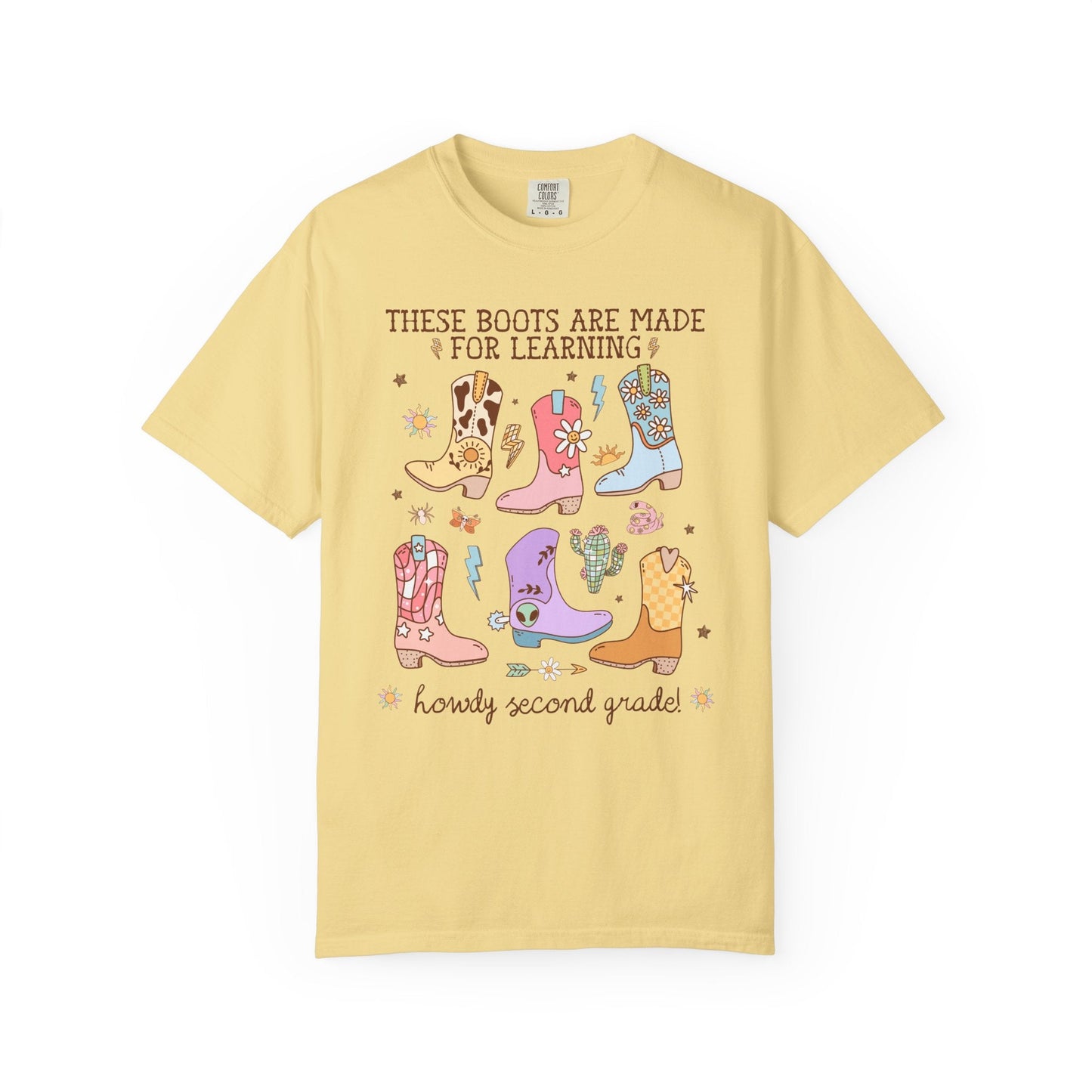 Western 2nd Grade Teacher Tee