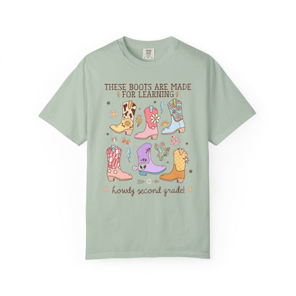 Western 2nd Grade Teacher Tee