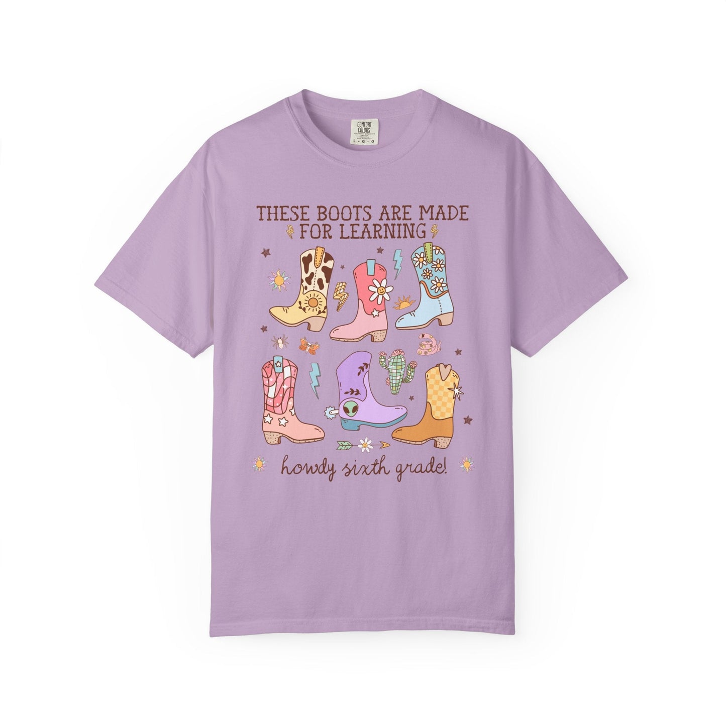 Western 6th Grade Teacher Tee