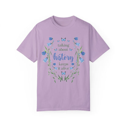 Whimsical History Shirt: Talk About History