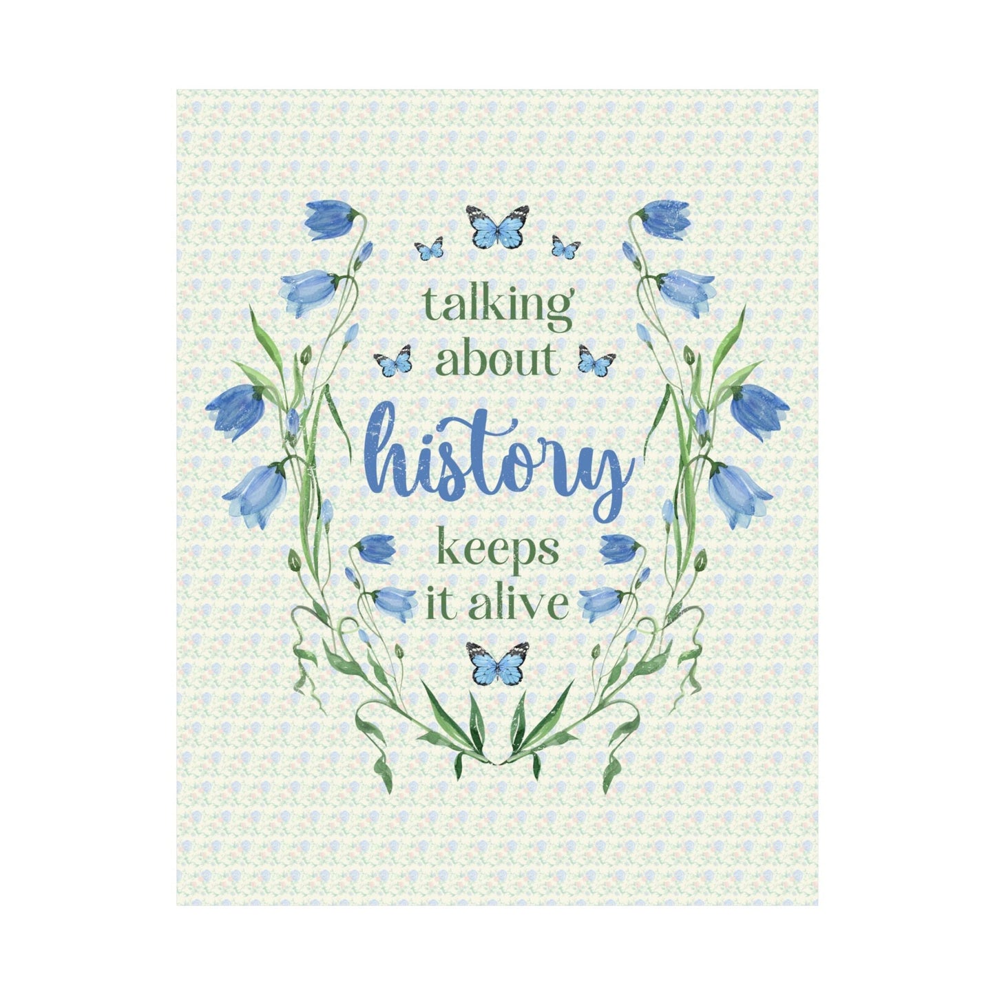 History Wall Decor: Talk About History