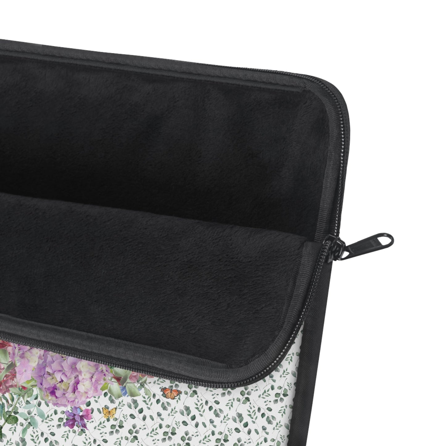 Whimsigoth Laptop Sleeve with Floral Art History Aesthetic