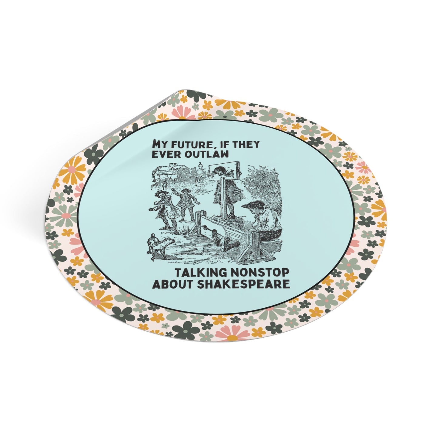 Shakespeare Bookish Sticker