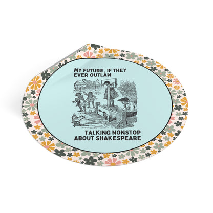 Shakespeare Bookish Sticker