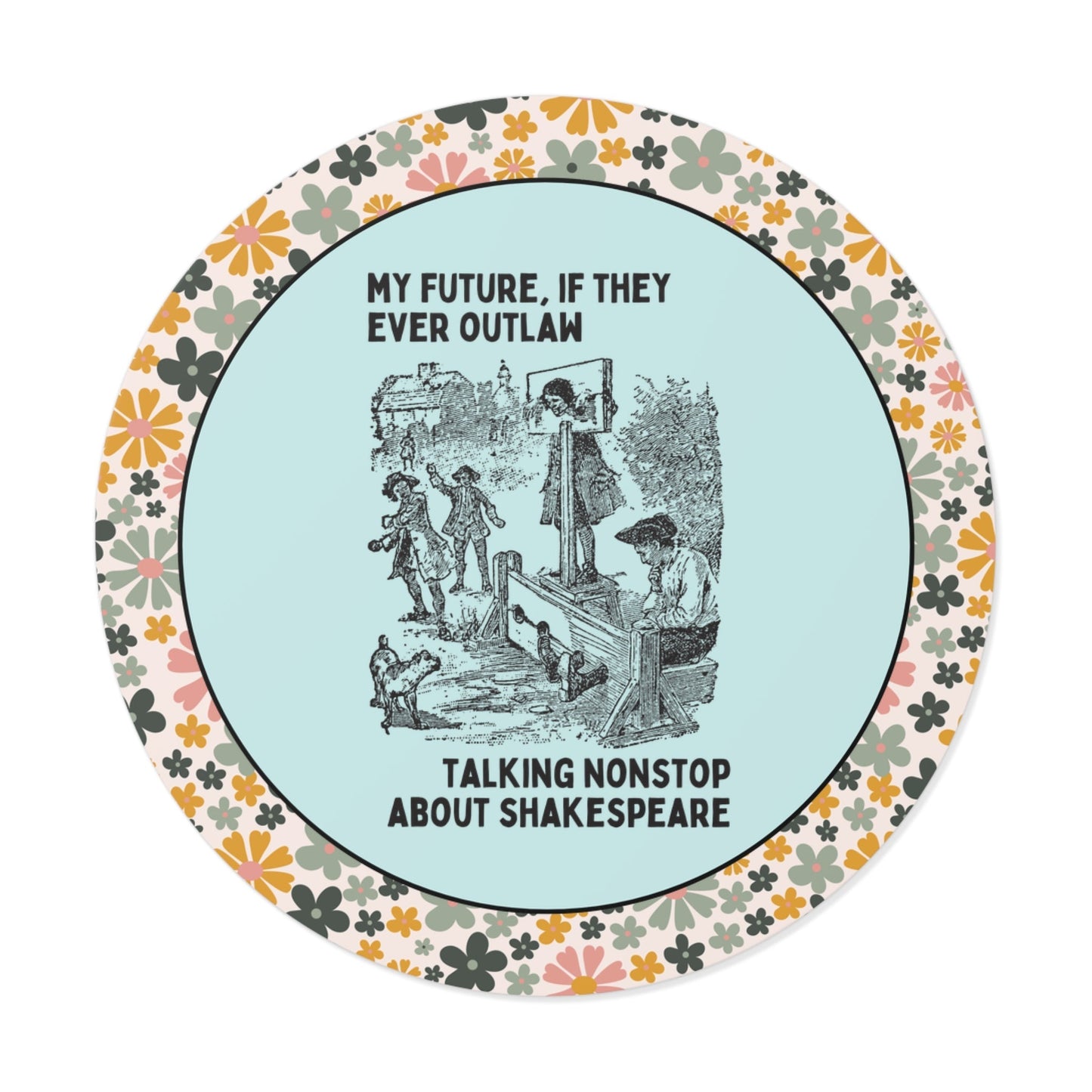 Shakespeare Bookish Sticker