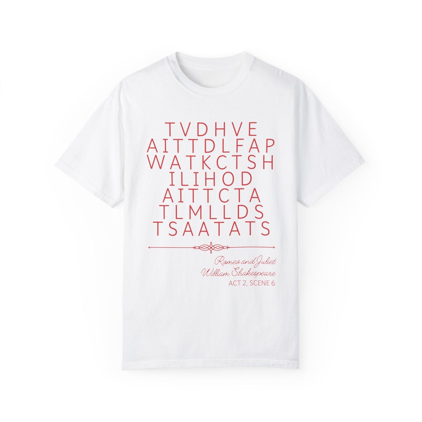 William Shakespeare Romeo and Juliet Shirt