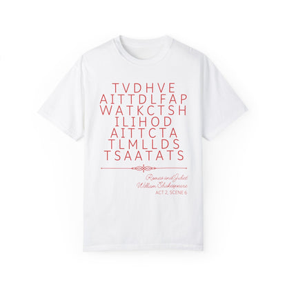 William Shakespeare Romeo and Juliet Shirt