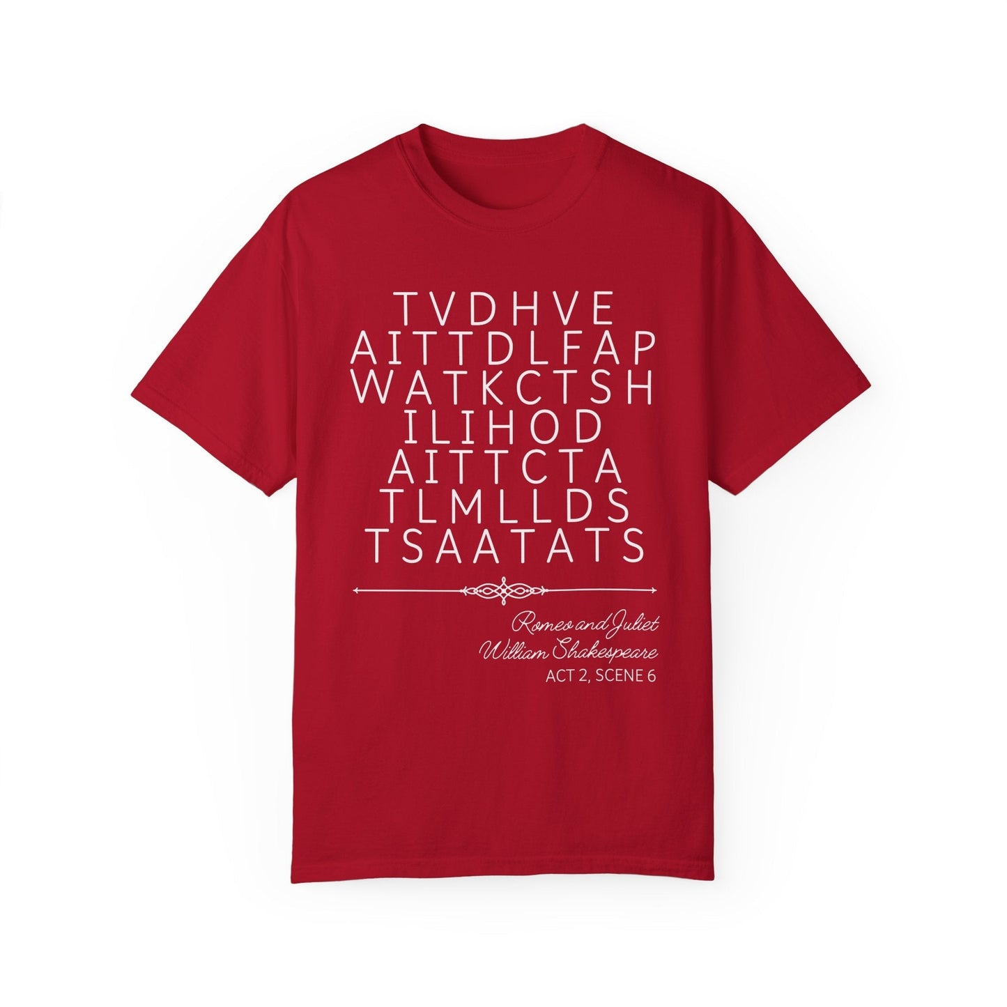 William Shakespeare Romeo and Juliet Shirt