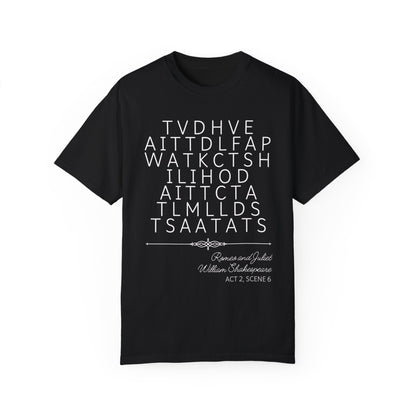 William Shakespeare Romeo and Juliet Shirt