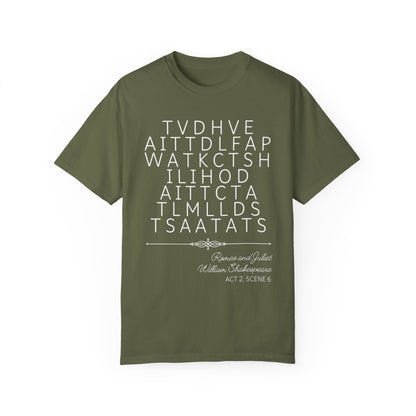 William Shakespeare Romeo and Juliet Shirt