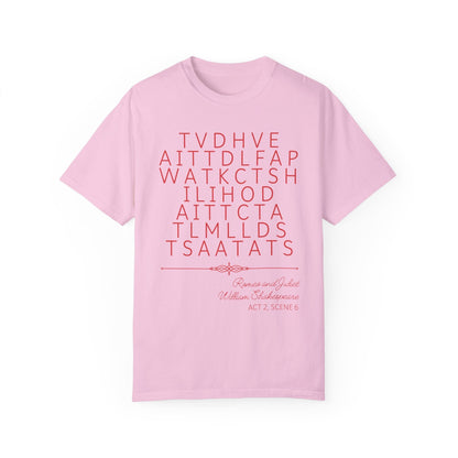 William Shakespeare Romeo and Juliet Shirt