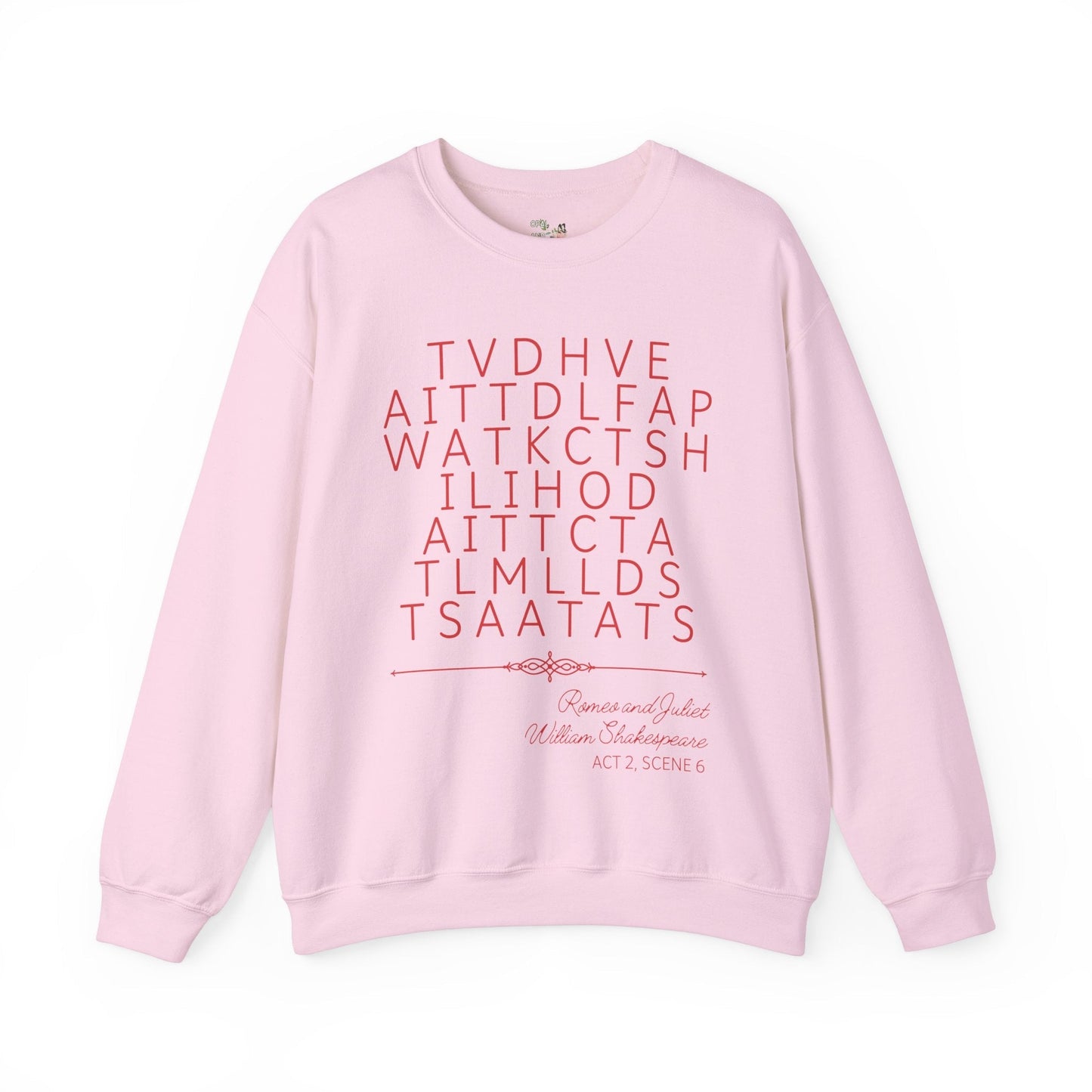 William Shakespeare Romeo and Juliet Sweatshirt