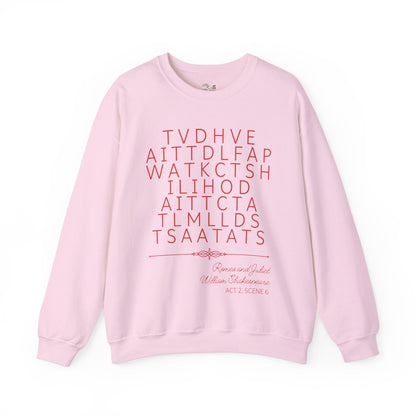 William Shakespeare Romeo and Juliet Sweatshirt
